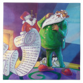 Karo es zweimal Santa Fliese (Vorderseite)