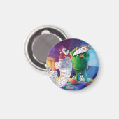 Karo es zweimal Santa Magnet (Vorderseite/Rückseite)