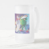 Karo es zweimal Santa Mattglas Bierglas (VorderseiteRechts)