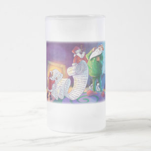 Karo es zweimal Santa Mattglas Bierglas