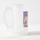 Karo es zweimal Santa Mattglas Bierglas (Links)