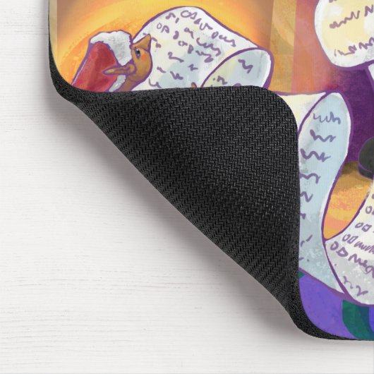 Karo es zweimal Santa Mousepad (Ecke)