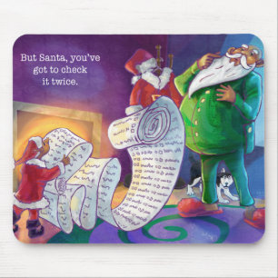 Karo es zweimal Santa Mousepad