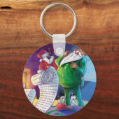 Karo es zweimal Santa Schlüsselanhänger (Vorderseite)