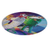 Karo es zweimal Santa Schneidebrett (Ecke)