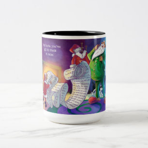 Karo es zweimal Santa Zweifarbige Tasse