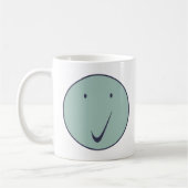 Karo Gesicht - Tick, Dark/Blue01. Kaffeetasse (Links)