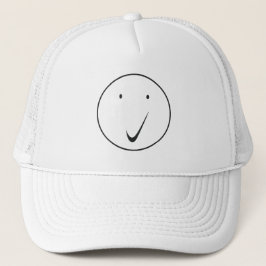 Karo Gesicht - Tick/Schwarz. Truckerkappe