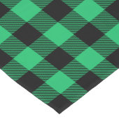 Karo Gingham Holiday L Großer Tischläufer (Ecke)