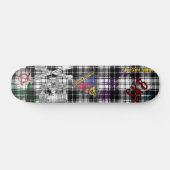 Karo-Grunge Skateboard (Horizontal)