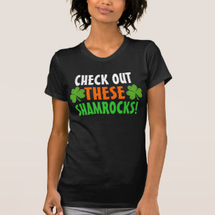 Karo heraus DIESE Kleeblätter! T-Shirt