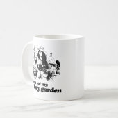 KARO HERAUS MEINE DAME GARDEN - .PNG KAFFEETASSE (Vorderseite Links)