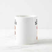 Karo heraus meine sechs Satz-lustige Kaffeetasse (Mittel)