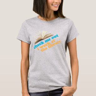 Karo ich, das ich an der Bibliothek ausarbeite T-Shirt