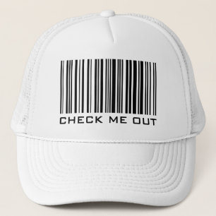 Karo ich heraus - Barcode-Hut Truckerkappe