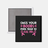 Karo, Ihr Muttertier hat versucht, mir Rosa Ribbo Magnet (Vorderseite/Rückseite)