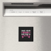Karo, Ihr Muttertier hat versucht, mir Rosa Ribbo Magnet (In Situ (Geschirrspüler))
