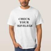 Karo Ihr Privileg T-Shirt (Vorderseite)