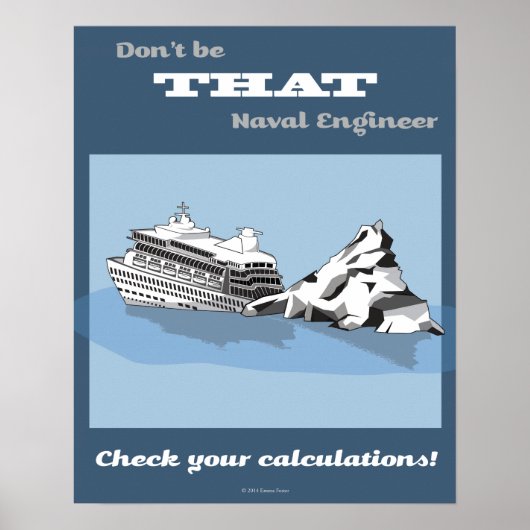 Karo Ihre Berechnungen Math Poster (Vorne)