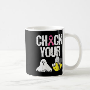 Karo Ihre Boo-Bienen Spaß Brustkrebs Halloween Gi Kaffeetasse