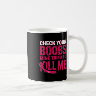 Karo Ihre Brust Mine versucht, mich zu töten Brust Kaffeetasse