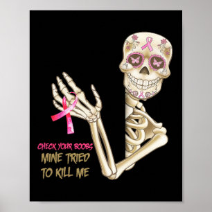 Karo Ihre Brust Mine versucht, mir Zucker Skul zu Poster