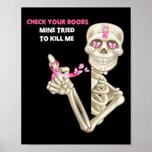 Karo Ihre Brust Mine versucht, mir Zucker Skul zu Poster