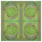 Karo im Froschteich Stoff (Muster)