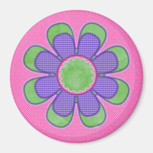 Karo in Punkten Magnet