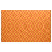 Karo in Rot, Orange und Creme Stoff (Fat Quarter (45,7 x 55,9 cm))
