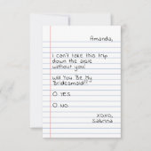 Karo Ja oder Nein Vorschlag für eine überbrückte A (Vorderseite)