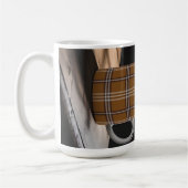 Karo-Kaffeetasse Heritage-Muster Herbstdampf Kunst Kaffeetasse (Links)