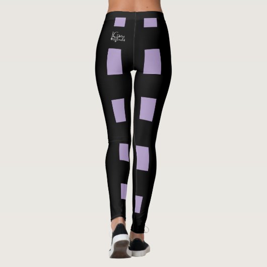 Karo Leggings (Rückseite)
