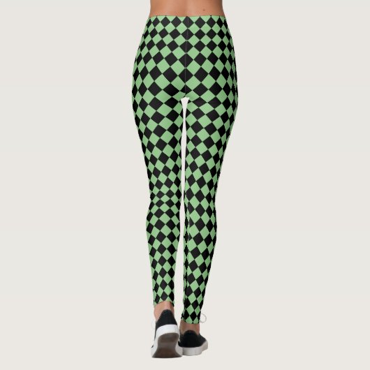 Karo Leggings (Rückseite)