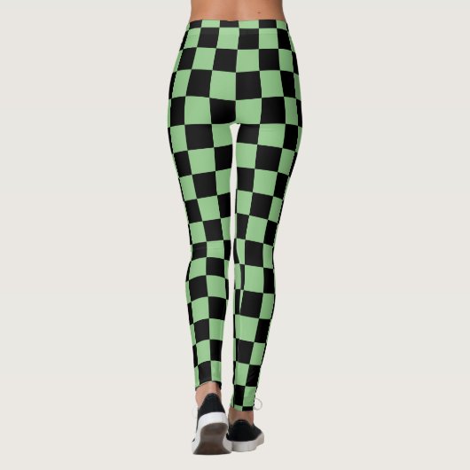 Karo Leggings (Rückseite)