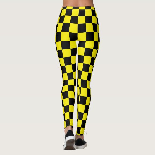 Karo Leggings (Rückseite)