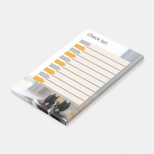 KARO LIST LAGE POST-IT KLEBEZETTEL (angewinkelt)