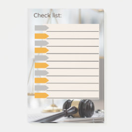KARO-LISTE LAYER/URTEIL POST-IT KLEBEZETTEL