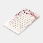 KARO-LISTE POST-IT KLEBEZETTEL (angewinkelt)