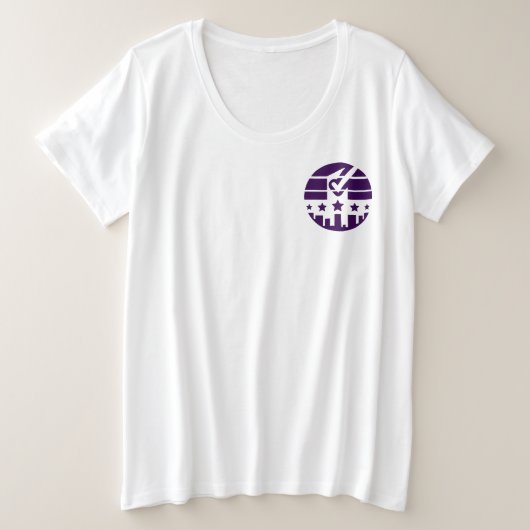 Karo Mark of Unity Große Größe T-Shirt (Design vorne)