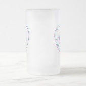 Karo Mattiert Glass Tasse (Mittel)