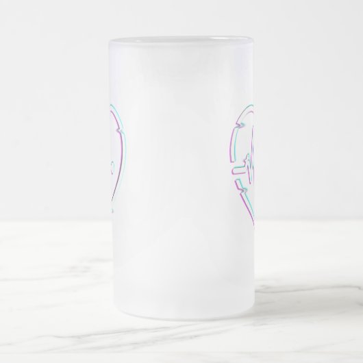 Karo Mattiert Glass Tasse (Mittel)