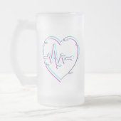 Karo Mattiert Glass Tasse (Links)