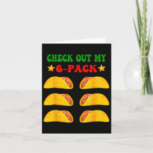 Karo mein 6-er-Paket mit Tacos für Cinco de Ma Karte