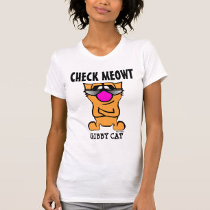 KARO MEOWT, Funny Gibby Cat T - Shirt