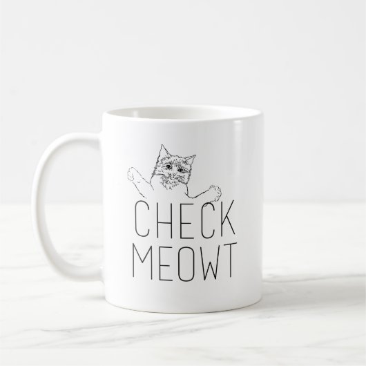 KARO MEOWT - Katzen-Spaß Kaffeetasse (Links)