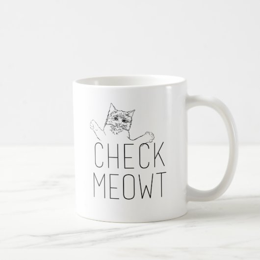 KARO MEOWT - Katzen-Spaß Kaffeetasse (Rechts)
