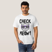 KARO MEOWT lustige Cat T - Shirt (Vorne ganz)