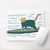 KARO MEOWT Surfkatze Mousepad (Mit Mouse)