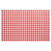 Karo mit rotem und weißem Hahnentrittmuster Stoff (Fat Quarter (45,7 x 55,9 cm))